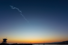 Ventura Horizon: The Falcon's Trail at Dusk